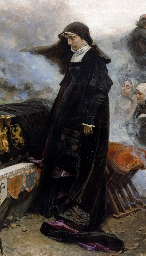 Doña Juana 'la Loca' - Museo del Prado, Madrid, dettaglio